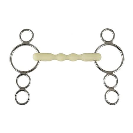 Jacks Jacks 212661P-5 Apple Flexible Shaped 3-Ring Elevator Bit - 5in. 212661P-5